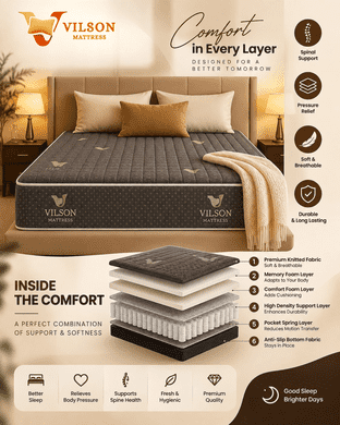Comfort in Every Layer. 🛏️✨