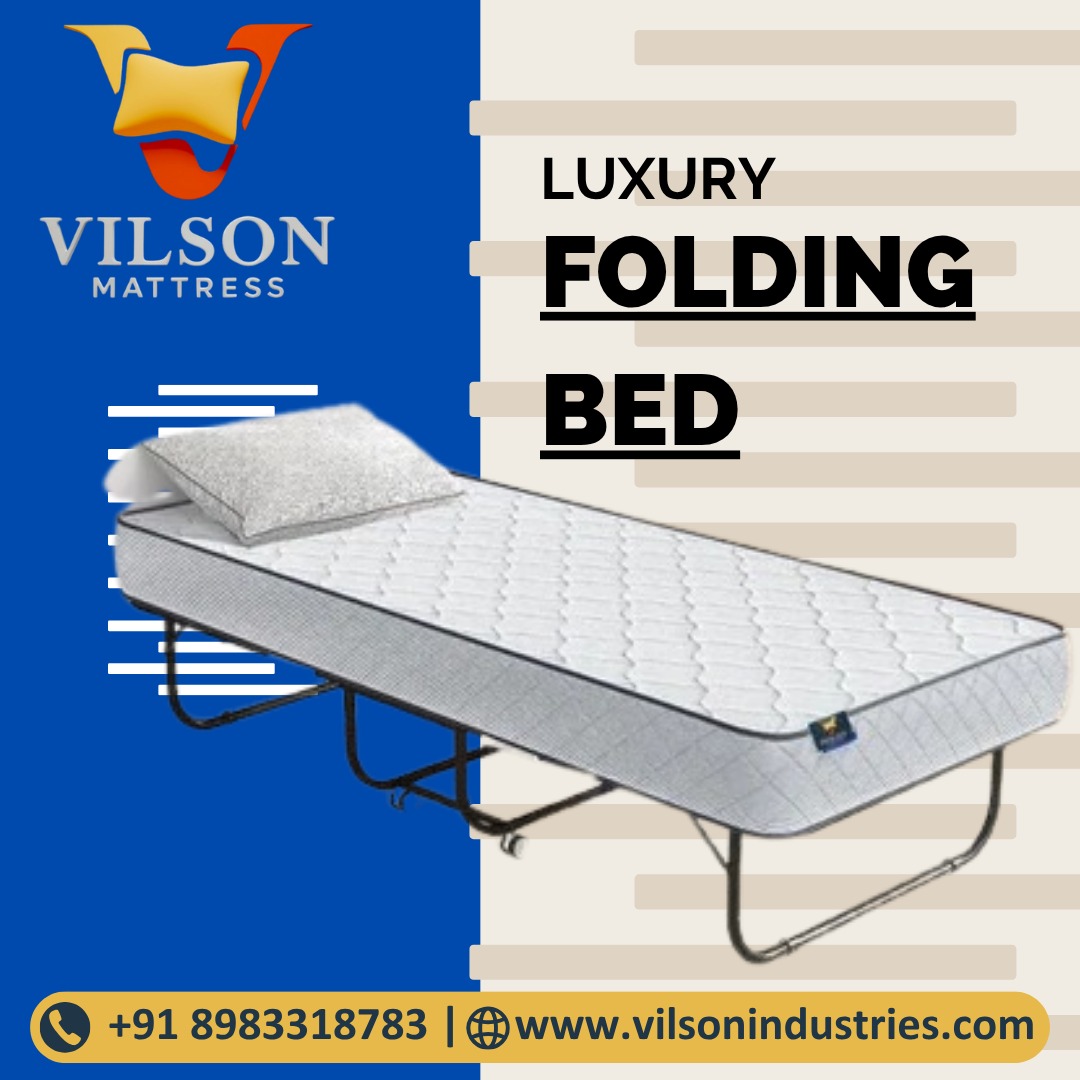 Introducing the Luxury Folding Bed by Vilson Mattress!