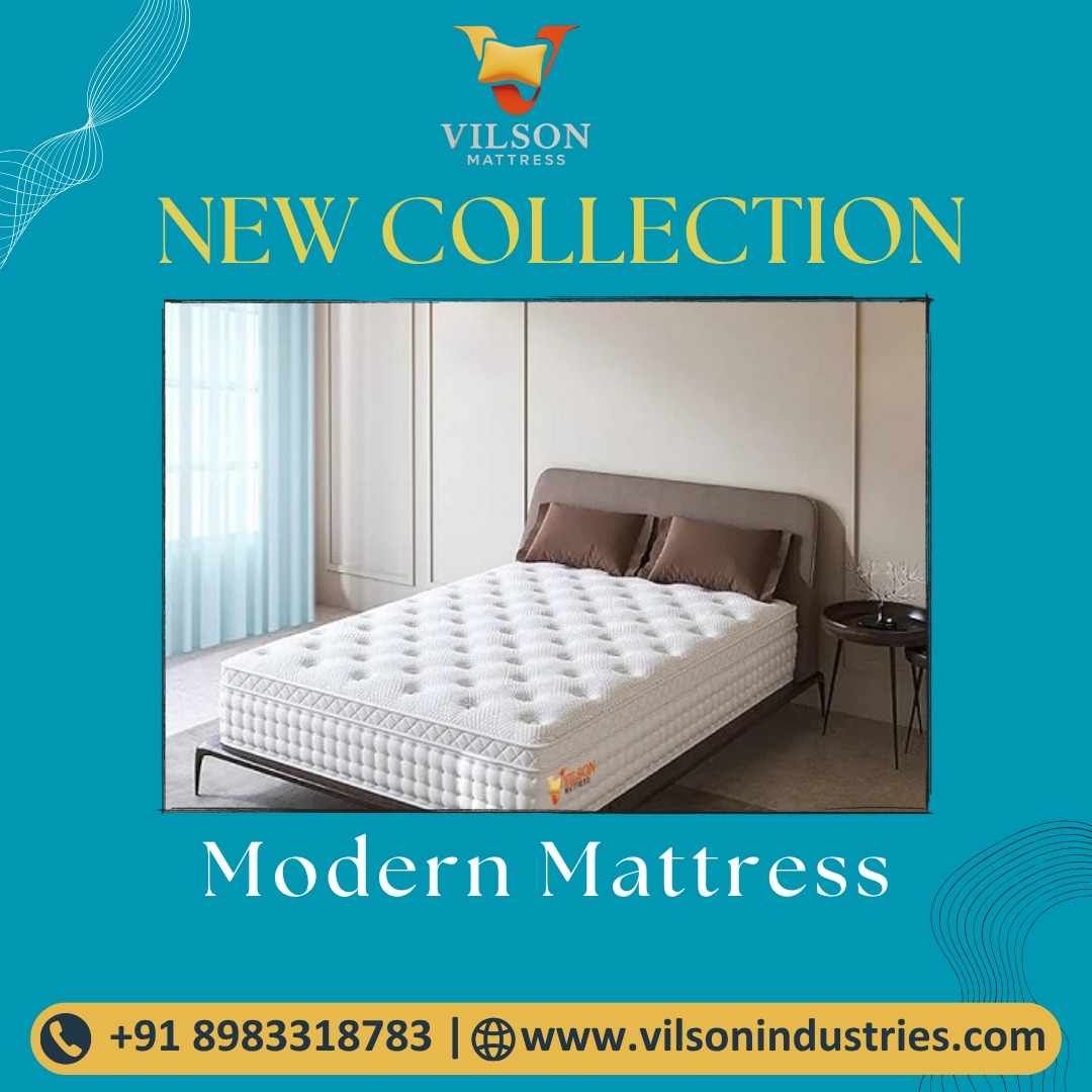 Experience the Future of Sleep with Vilson Mattress – Modern Comfort, Timeless Quality!