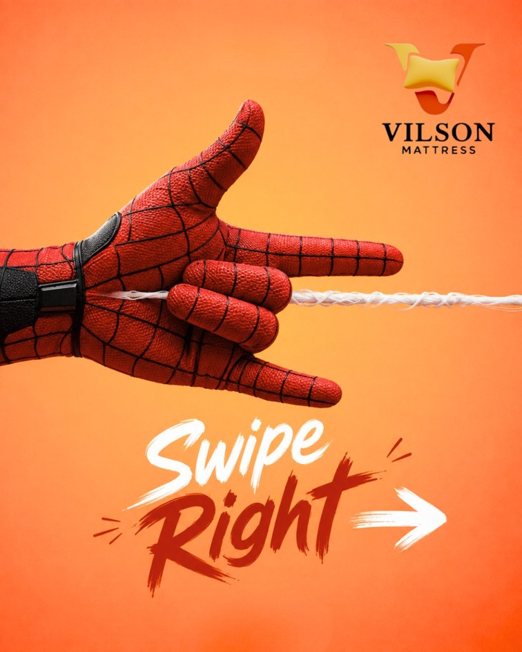 Swipe Right for the Comfort of Your Dreams! Meet your perfect sleep match with Vilson Mattress.