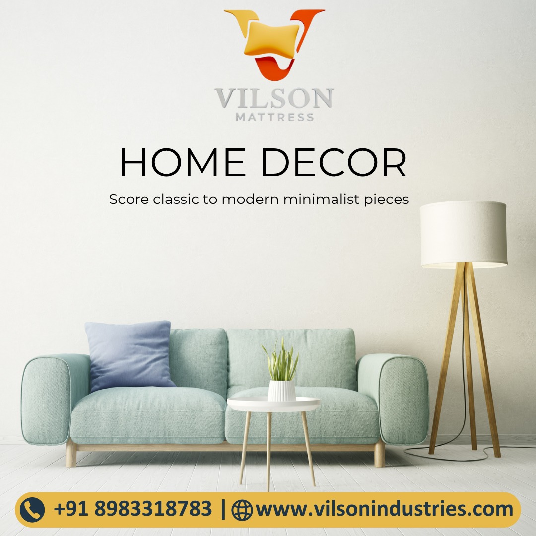 Transform Your Living Space with Vilson Mattress – Home Decor Collection! 