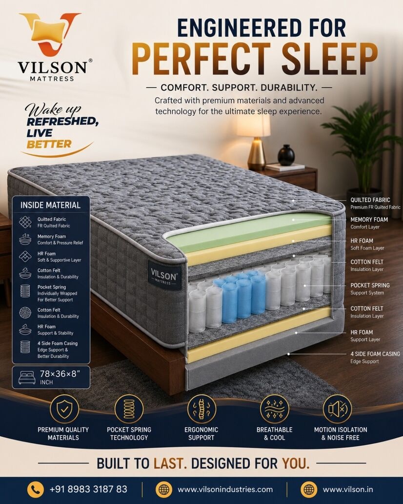 😴 Engineered for the Perfect Sleep Experience