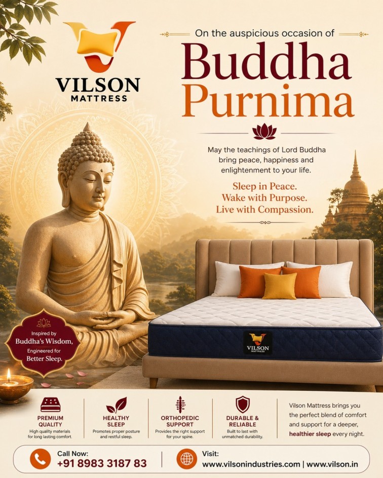 This Buddha Purnima, embrace peace, mindfulness, and restful living. 