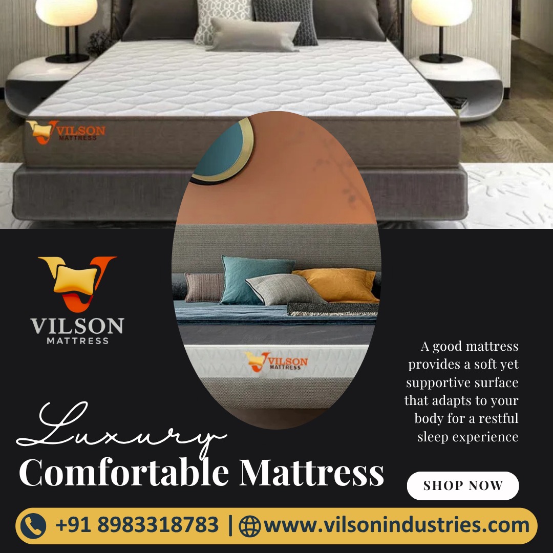Transform Your Sleep with Vilson Mattress – Where Comfort Meets Luxury!